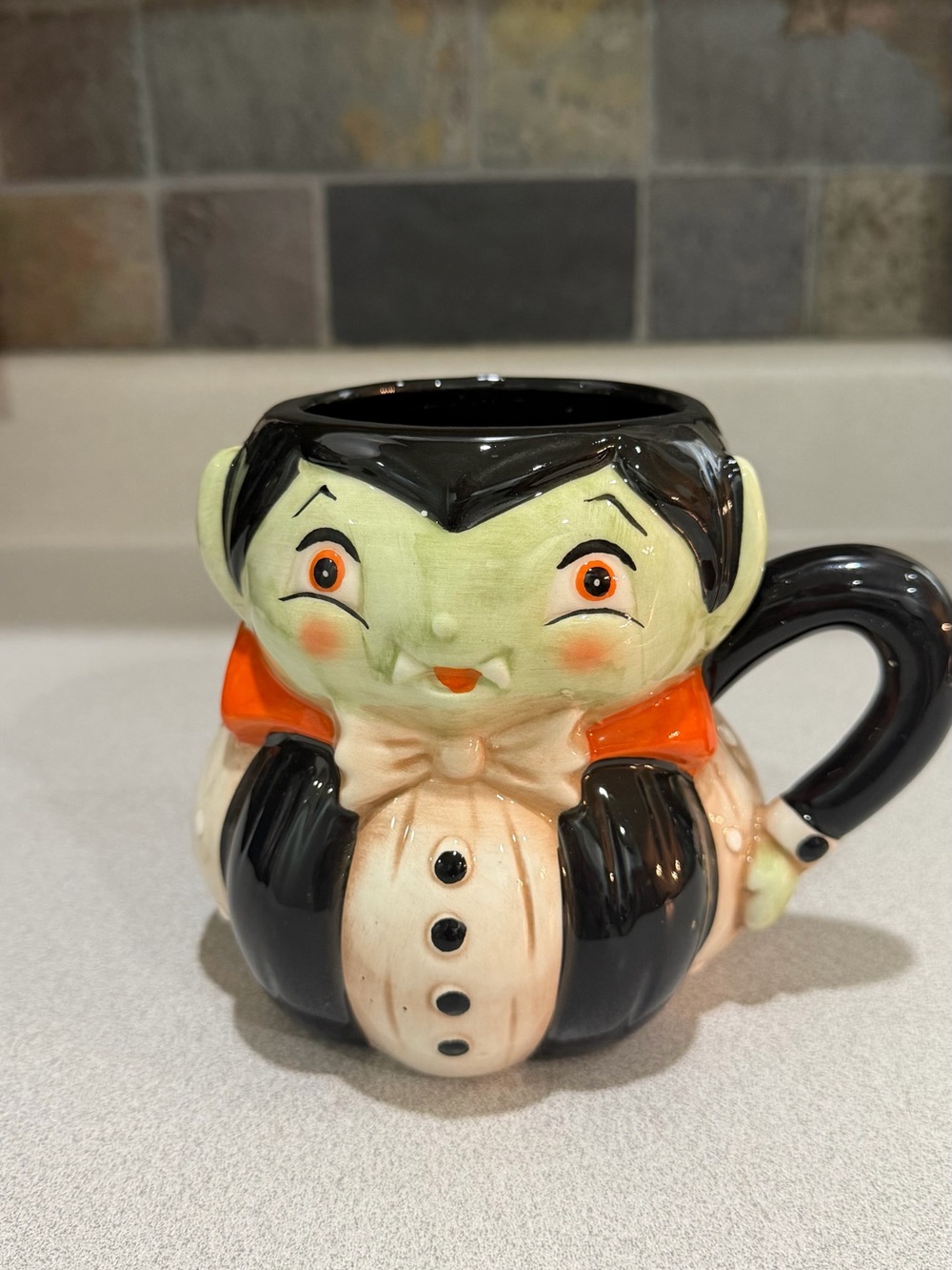 Johanna Parker Halloween Vampire Ceramic Mug New #halloween #vampire #vintage